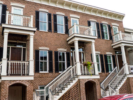 Stunning  Architecture in Savannah Georgia USAのeditorial素材