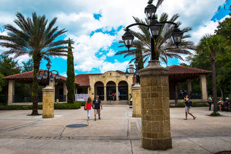 The Visitor Centre in St Augustine Florida in the USAのeditorial素材