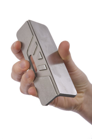 side bevel guide for ski tuningの写真素材