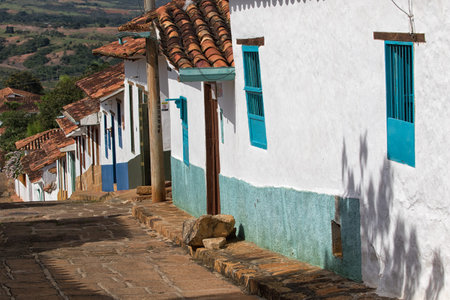 July 22, 2017 Barichara, Colombia: while the popularity of the colonial town is rising the real...