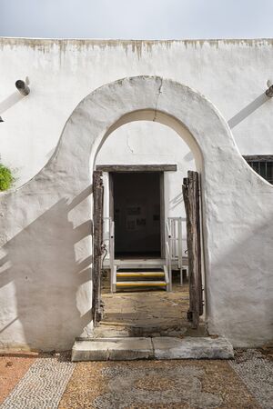 January 8, 2016 San Antonio: the Spanish Governor's Palace is a historic adobe from the Spanish Texas periodのeditorial素材