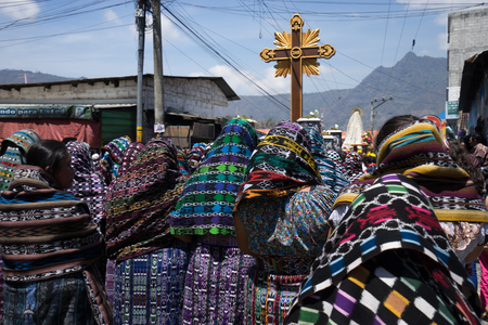 easter procession in Guatemalaのeditorial素材