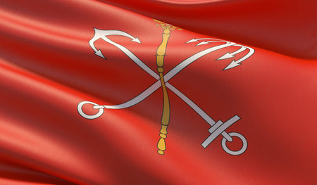 Flags of the federal subjects of Russiaの写真素材