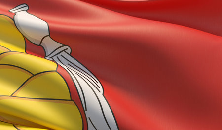 Flags of the federal subjects of Russiaの写真素材