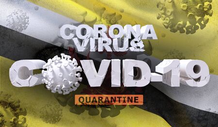 Coronavirus in world. Novel coronavirus. Concept of coronavirus quarantine. Pandemic stop Novel Coronavirus outbreak covid-19 quarantine.の写真素材