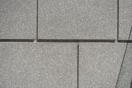 Facade of a modern residential building, building textureの写真素材