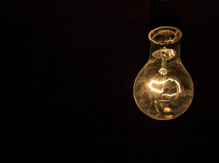 light bulb closeup