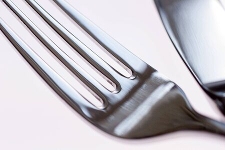 knife and forkの写真素材