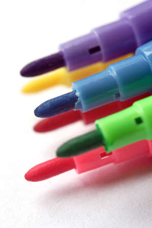 felt tip pensの写真素材