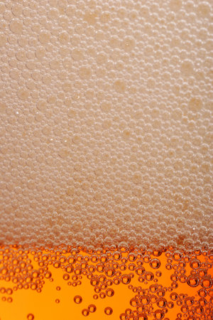 pint of beer, bitter, lager with bubbles