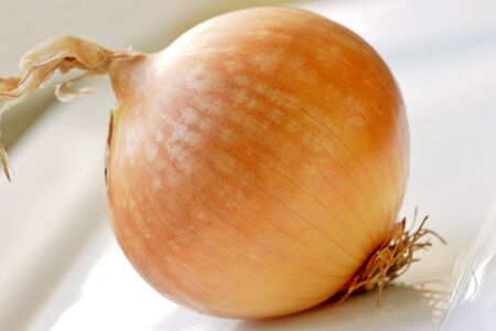 Raw onion, ready to add to a recipe of your choiceの写真素材