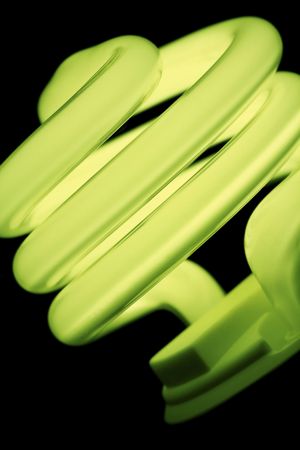  energy saving compact fluorescent lightbulb.の写真素材