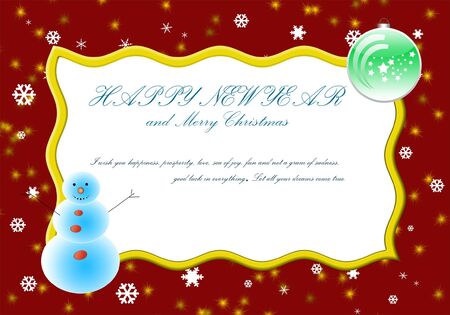 Christmas Cardのイラスト素材
