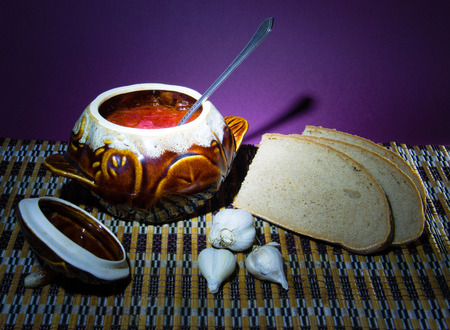 Traditional Ukrainian cuisineの写真素材