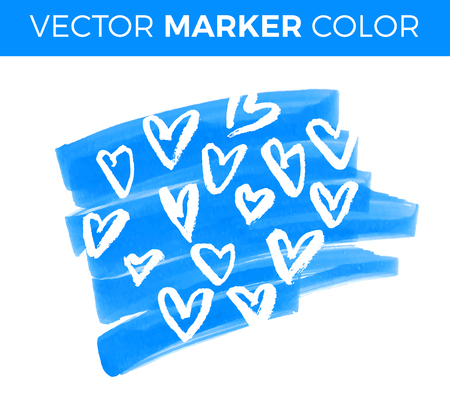 Vector grunge heart, Valentine day, illustration vintage design elementのイラスト素材