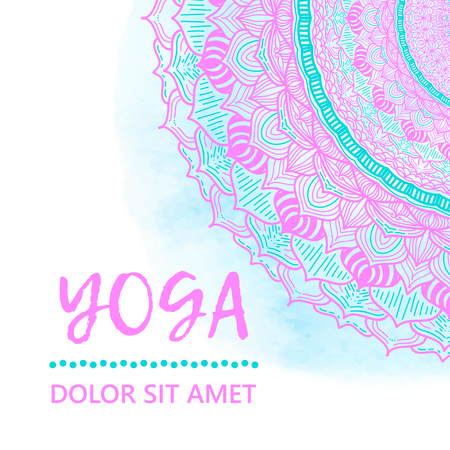 Oriental pattern, vector illustration. Islam, Arabic Indian turkish motifsのイラスト素材