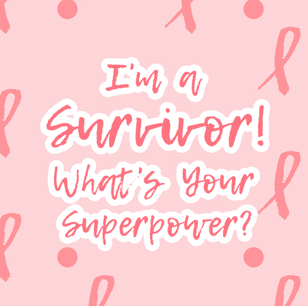 Vector Breast cancer awareness pink ribbon attributeのイラスト素材