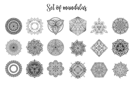 Vintage decorative elements. Hand drawn backgroundのイラスト素材