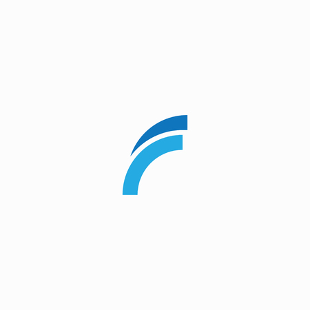 Alphabet letter F icon vector illustration design.のイラスト素材