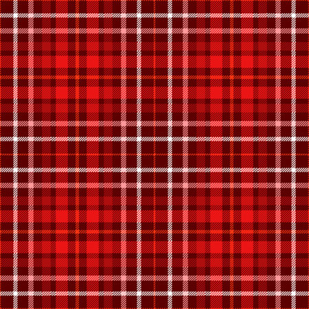 Plaid check pattern. Seamless fabric texture.のイラスト素材
