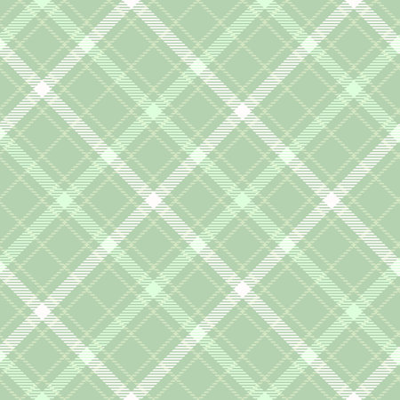 Plaid check pattern. Seamless checkered fabric texture.のイラスト素材