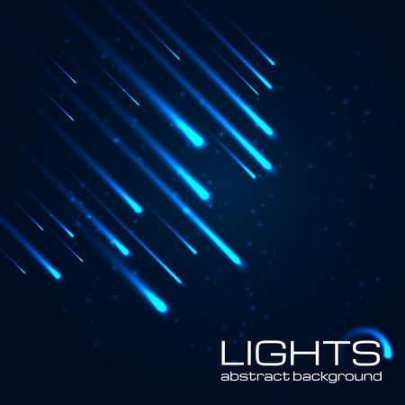 Bright abstract lights background.のイラスト素材