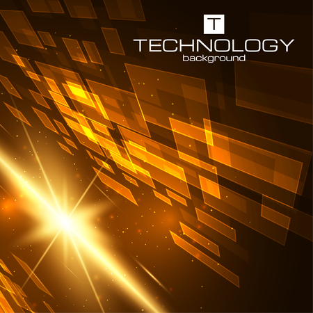 Futuristic digital background with space for your text. Technology illustration for your business,science,technology artwork.のイラスト素材