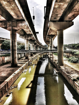 Under the street