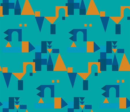 Bright color beautiful background. Tileable images. Summer theme pattern.