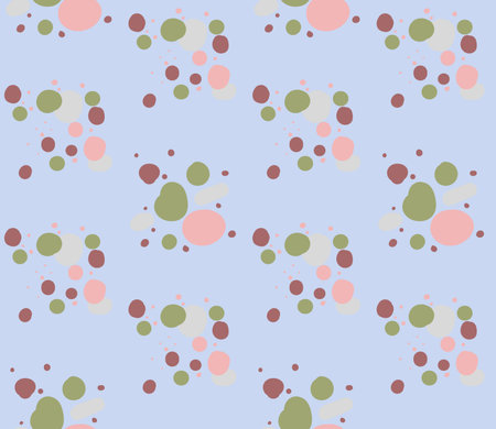 Summer theme in vibrant and colorful colors. Seamless pattern. Background image.