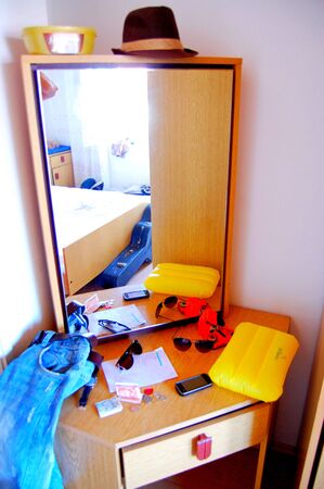 Vacation postcard photoの写真素材