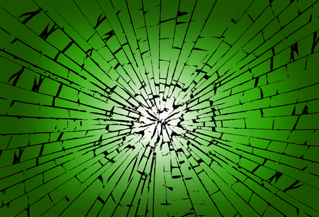 Glass Impactの写真素材