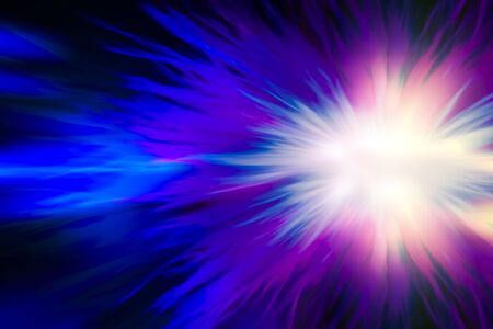Background with rays of light and colorの写真素材