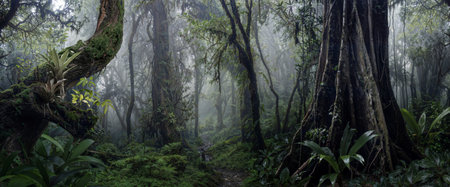 Tropical rainforest in La Palma, Canary Islands, Spain