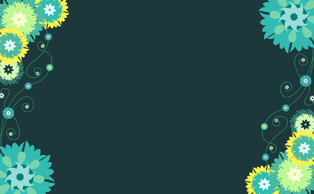 floral backgroundのイラスト素材