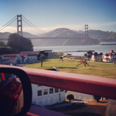 Beautiful picture of Golden Gate Bridgeの素材