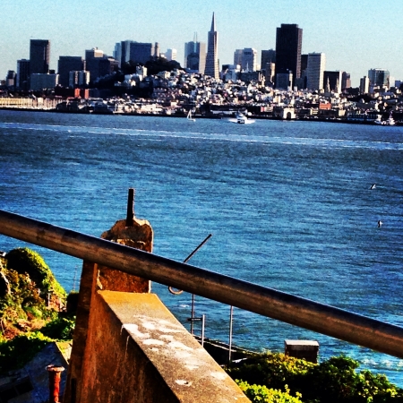 Lovely view while on Alcatraz の素材