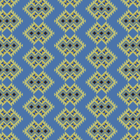 A vector illustration of a native pattern.