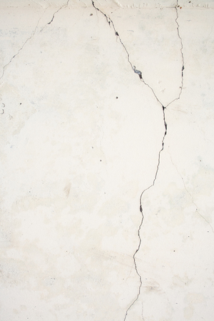 Old concrete wall with a crack. Concrete textureの写真素材