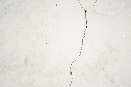 Old concrete wall with a crack. Concrete textureの写真素材