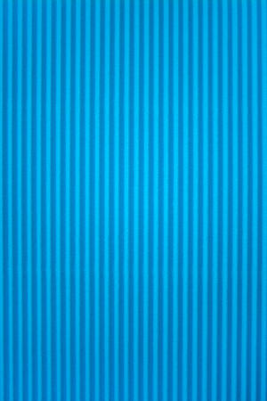 Blue corrugated paper texture. Abstract blue backgroundの写真素材