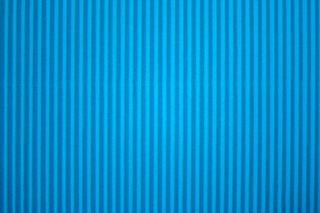Blue corrugated paper texture. Abstract blue backgroundの写真素材