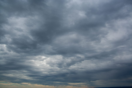 Cloudscape before rain background. Clouds pattern