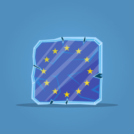 The concept of the energy crisis in Europeのイラスト素材