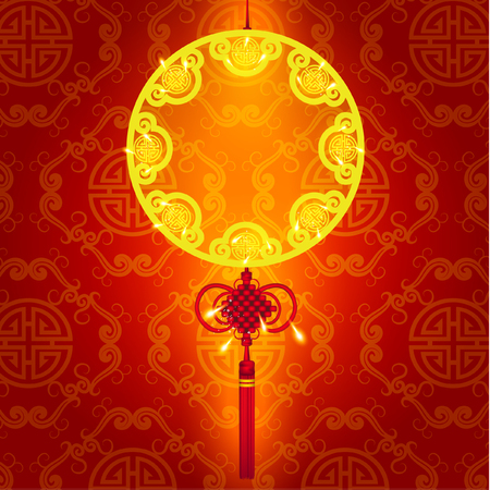Oriental Chinese New Year Vector Designのイラスト素材