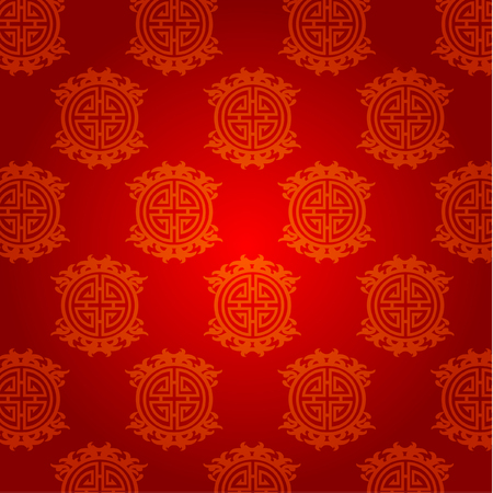 Oriental Chinese New Year Element Vector Designのイラスト素材