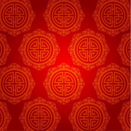 Oriental Chinese New Year Element Vector Design