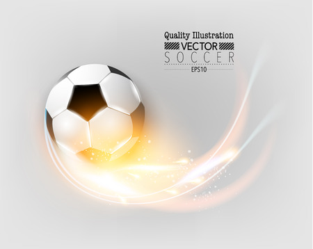 Creative Soccer Football Sport Vector Illustration Designのイラスト素材