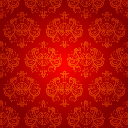 Abstract Chinese New Year Background Vector Designのイラスト素材