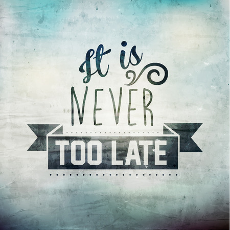 Inspirational and encouraging quote typography designのイラスト素材
